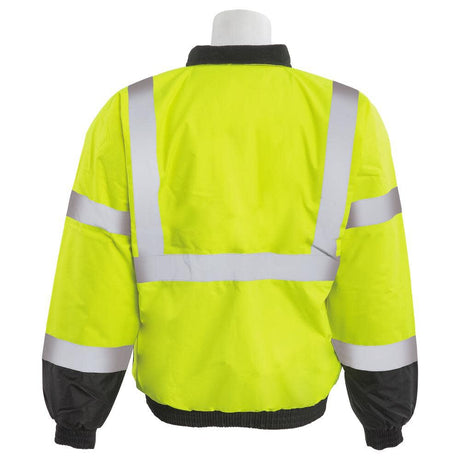 W105 HVL/Black Bottom Value Bomber Jacket Hi-Viz Large 63946