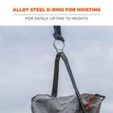 5973 L Gray Hoist Bucket with D Rings 15973