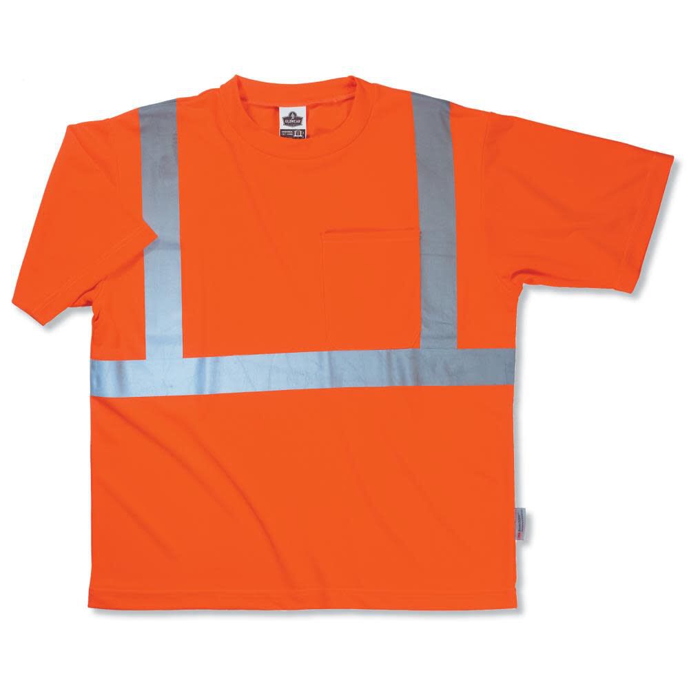 8289 Class-2 Economy Orange T-Shirt - Medium 21513