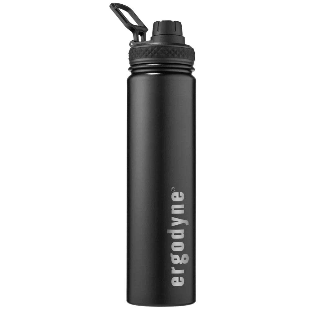 Chill Its 5152 Water Bottle 750 ml Black Insulated Stainless Steel 13167