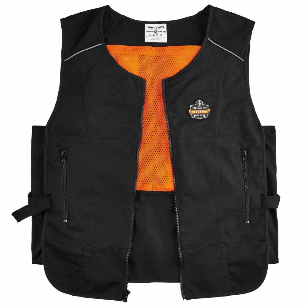 Chill Its 6255 Cooling Vest Black L/XL 12125