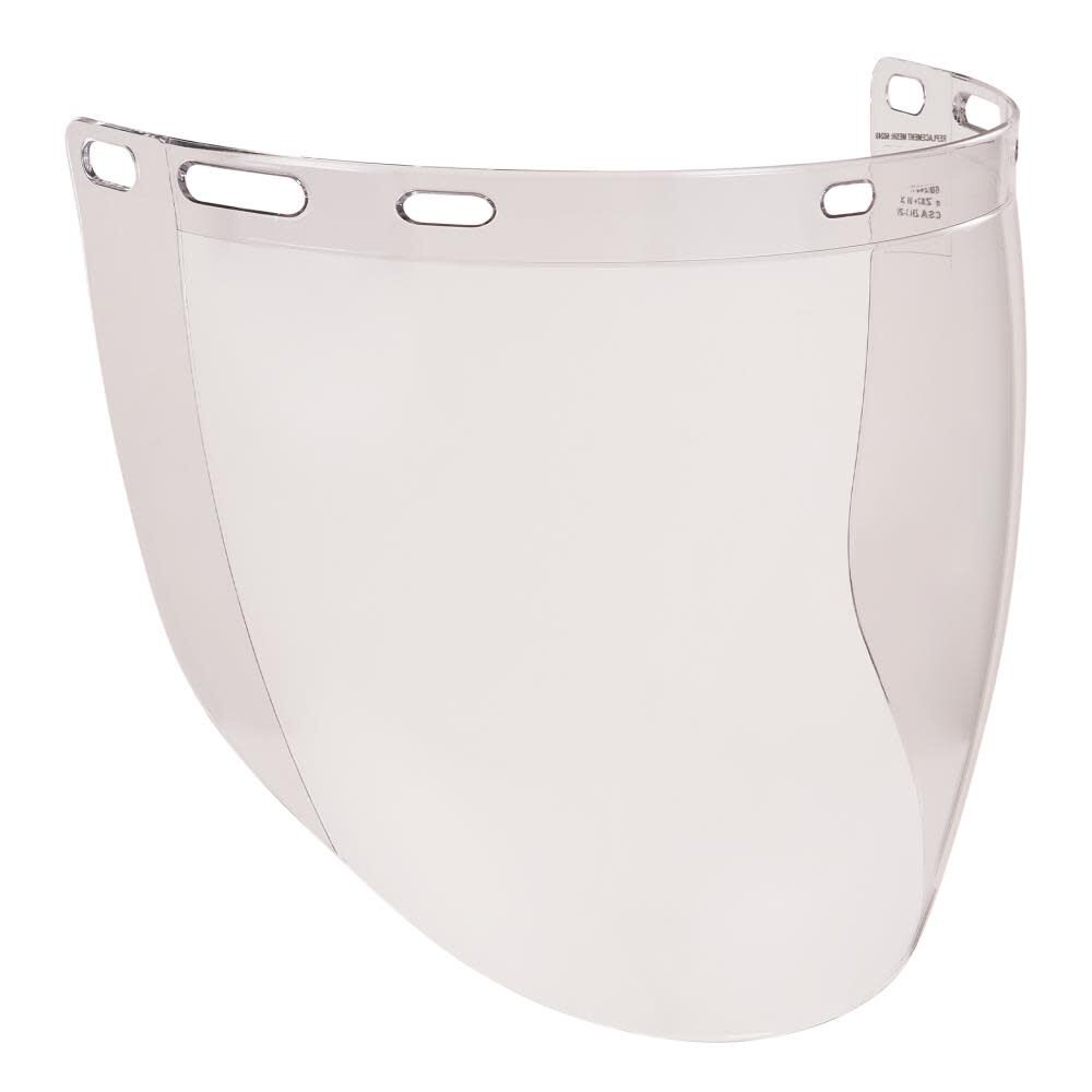 Clear Face Shield Replacement for Cap-Style Hard Hat & Safety Helmet 60249