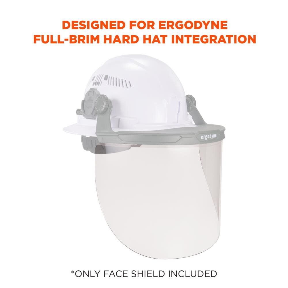 Clear Face Shield Replacement for Full Brim 60251