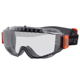 Clear Lens Gray OTG Safety Goggles Elastic Strap 60300