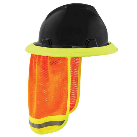 GloWear 8005 Neck Shade with Reflective Hi Vis Mesh Lime 29053