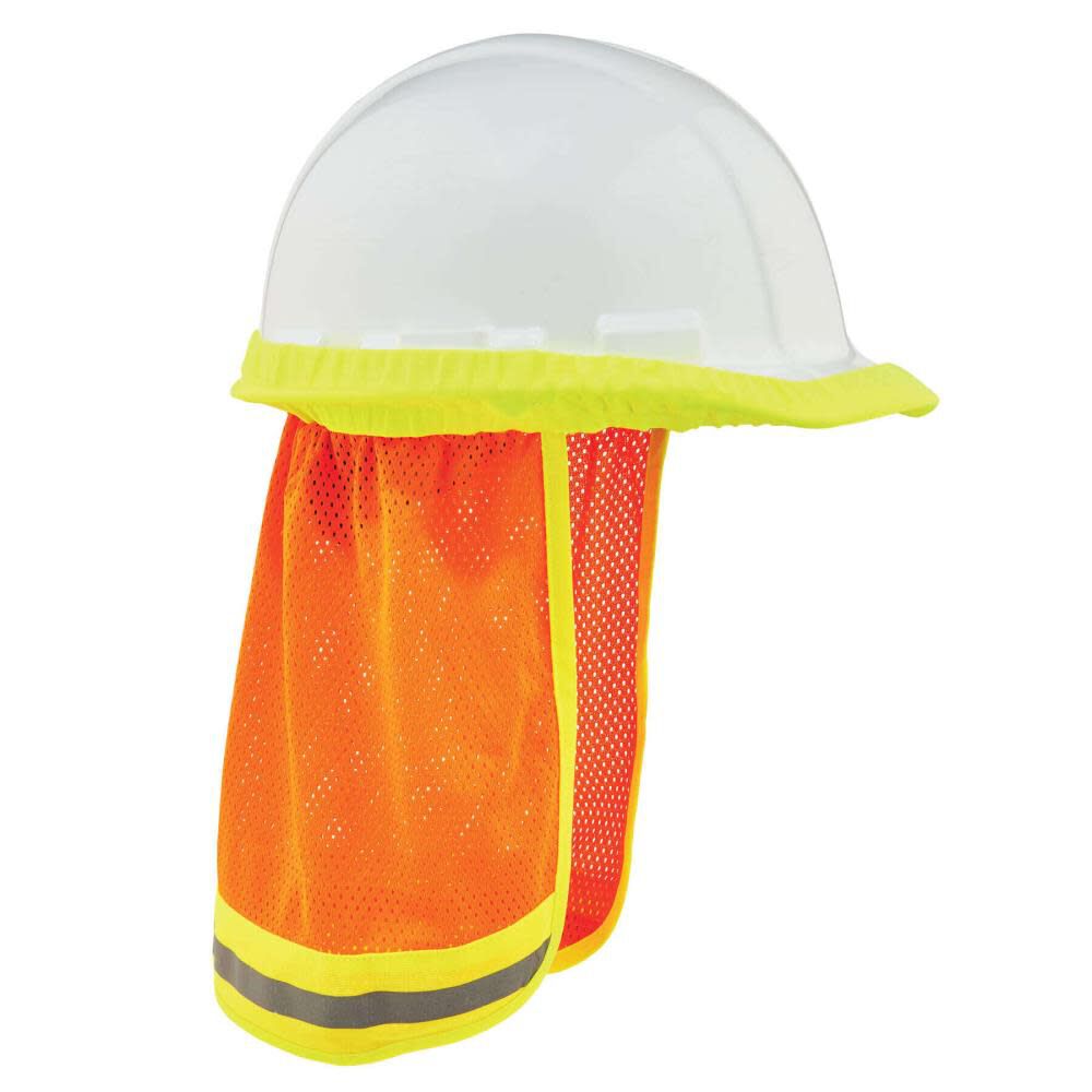 GloWear 8005 Neck Shade with Reflective Hi Vis Mesh Lime 29053