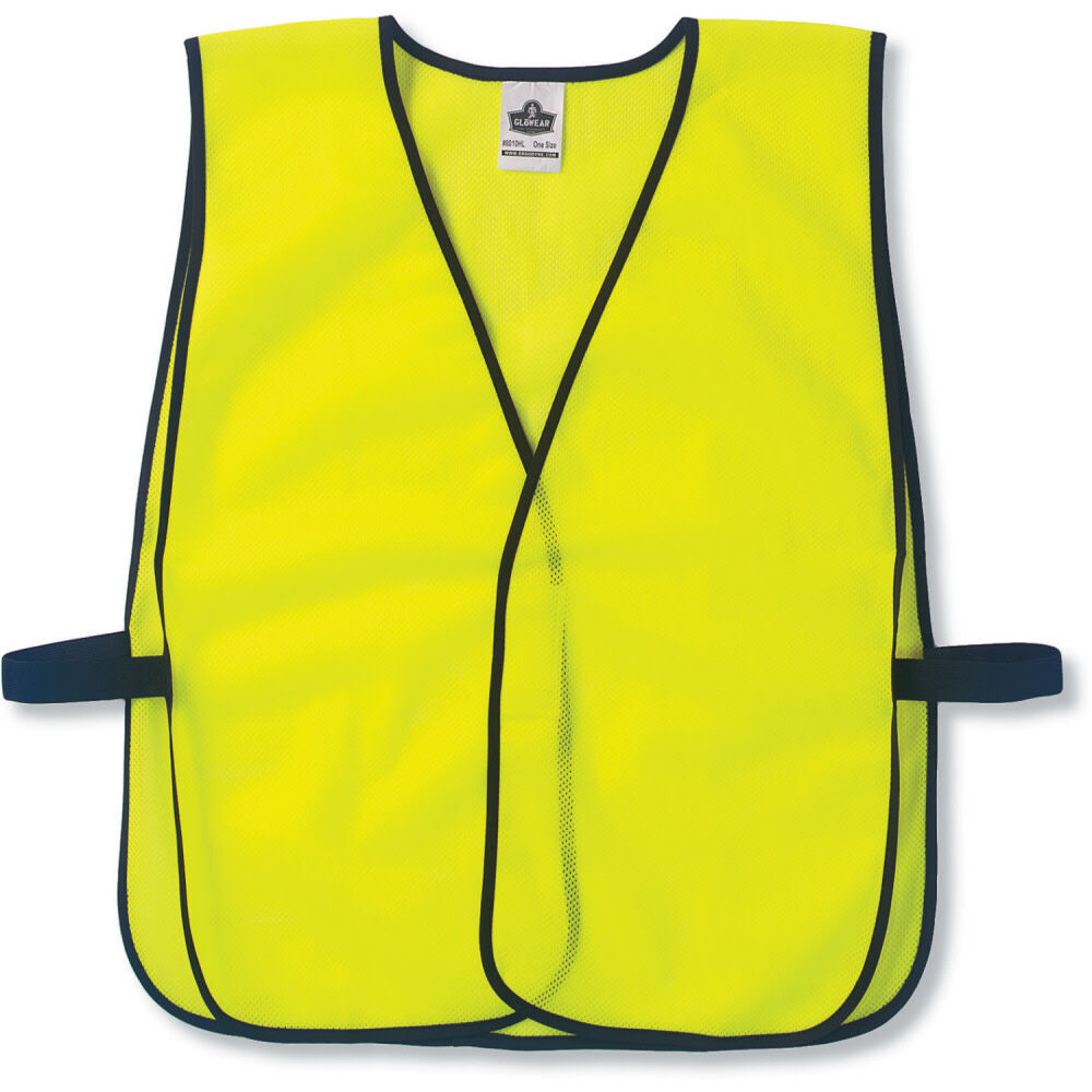 GloWear 8010HL Lime Green Safety Vest 20020