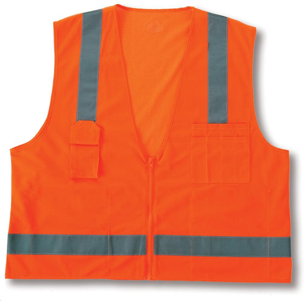 GloWear 8249Z Class 2 Economy Surveyors Vest GloWear 8249Z Class 2 Economy Surveyors Vest 24023