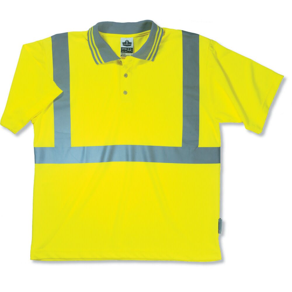 GloWear 8295 Class 2 Lime Green Polo - Large GloWear 8295 Class 2 Lime Green Polo - Large 21644