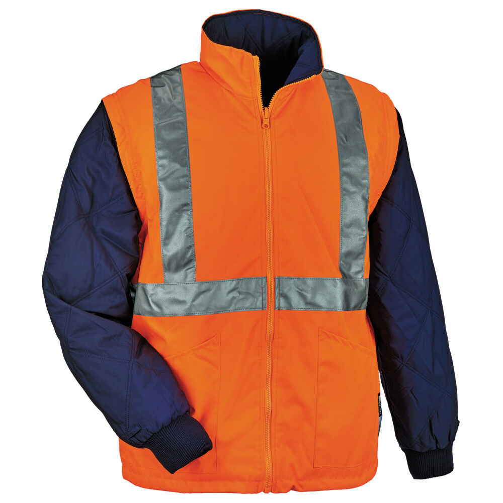 GloWear 8365 4-in-1 Class 3 Jacket - 5XL Oragne 24379