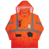 GloWear 8366 Lightweight Hi Vis Rain Jacket Orange 4X 24368