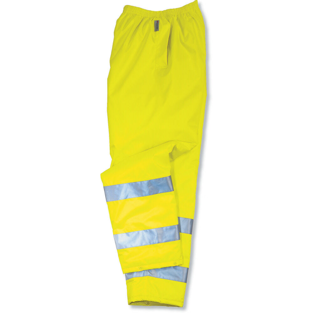 GloWear 8925 Class E Lime Hi-Vis Thermal Pants - 4X 24458