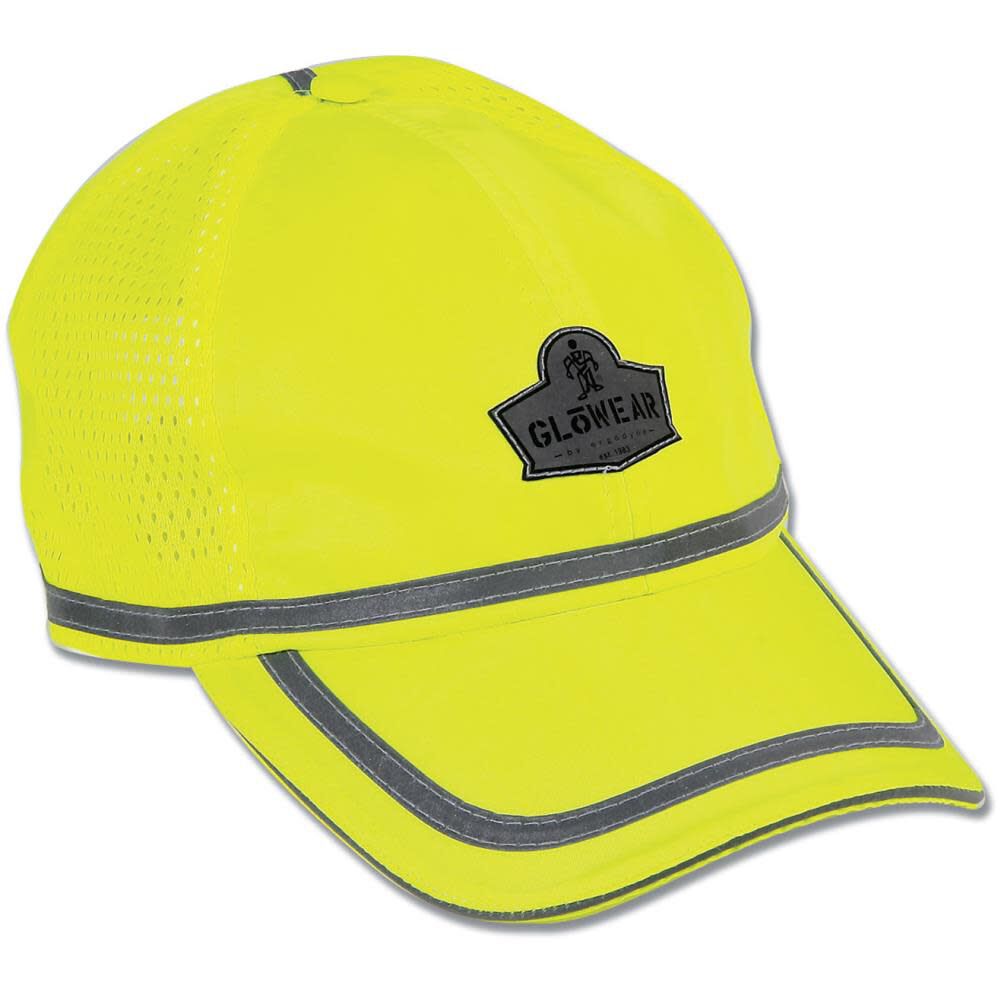 GloWear 8930 Hi-Vis Lime Baseball Cap 23239