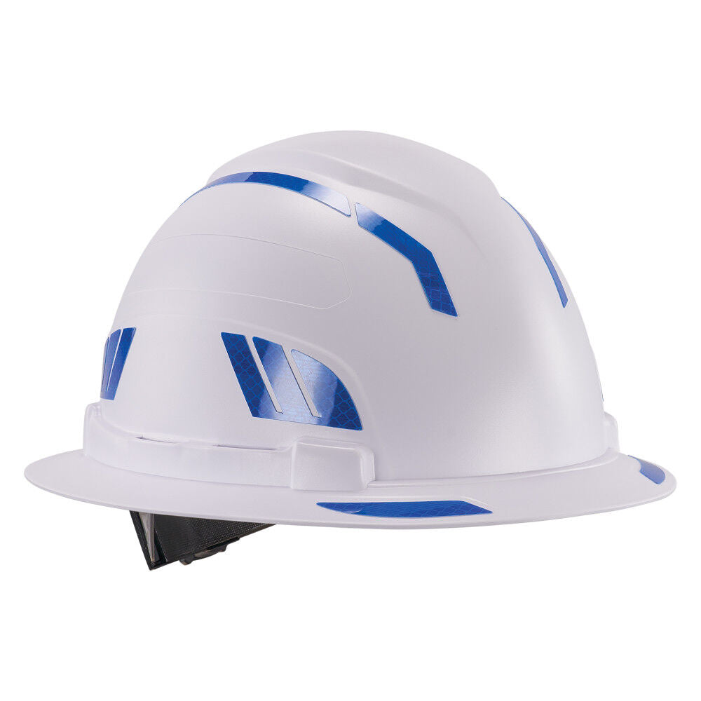 Hard Hat Reflective Blue Sticker Kit 61103E