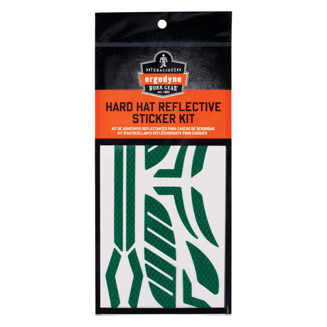 Hard Hat Reflective Green Sticker Kit 61104