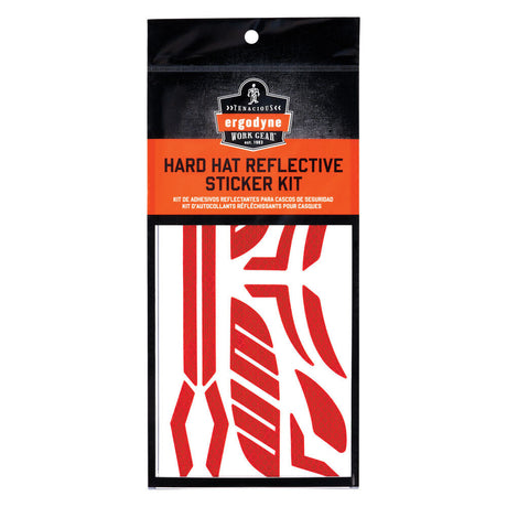 Hard Hat Reflective Red Sticker Kit 61105