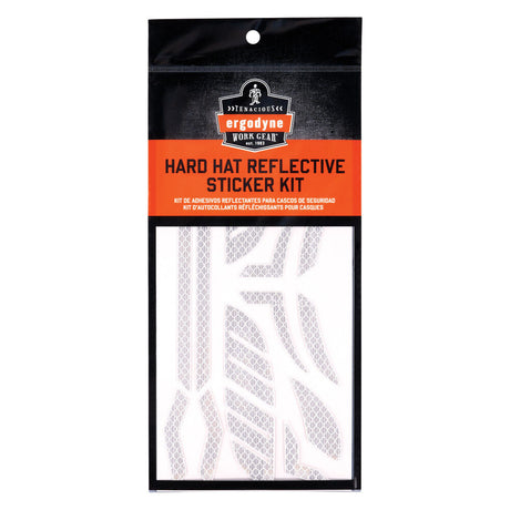 Hard Hat Reflective White Sticker Kit 61100