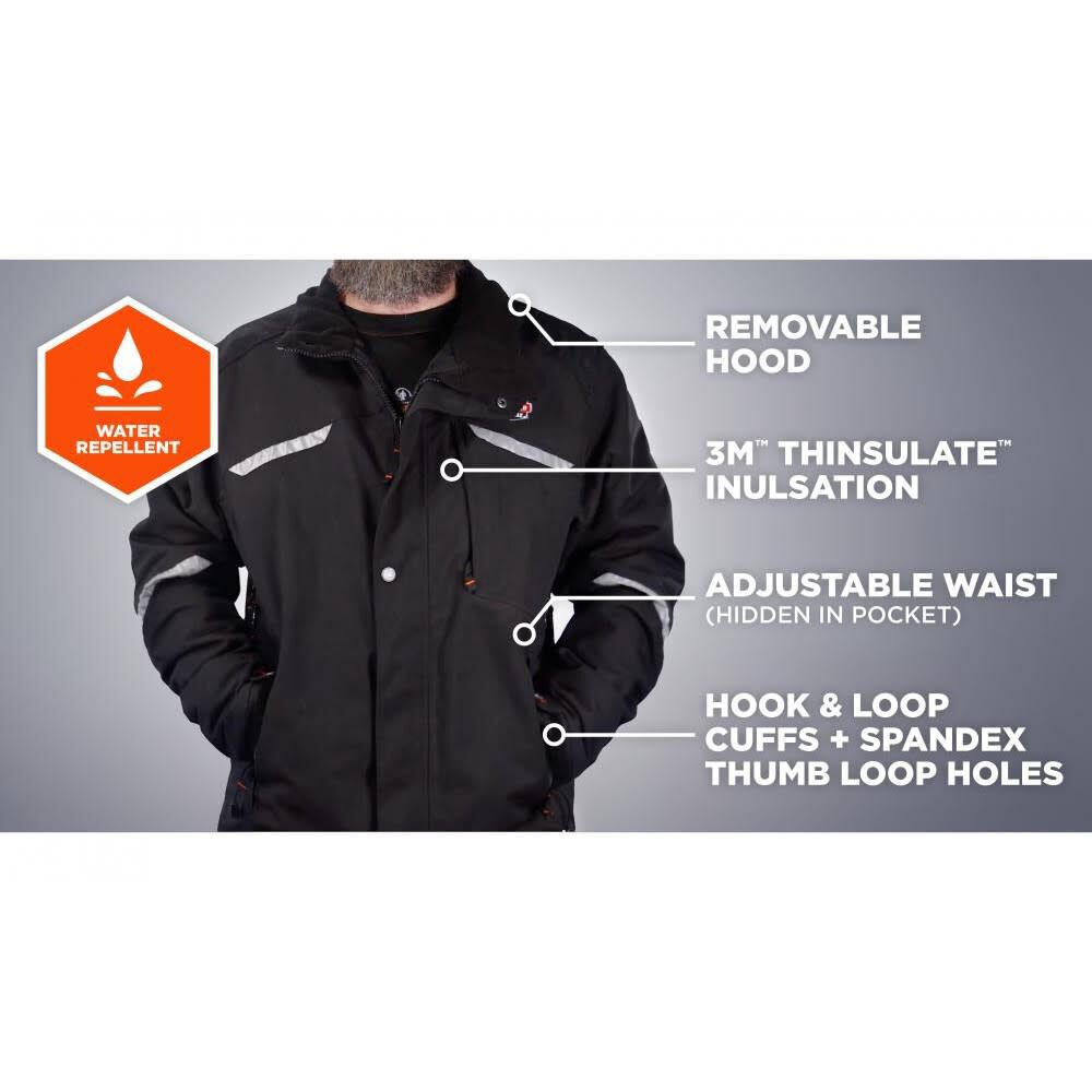 N-Ferno 6466 Winter Work Jacket, Large 41114