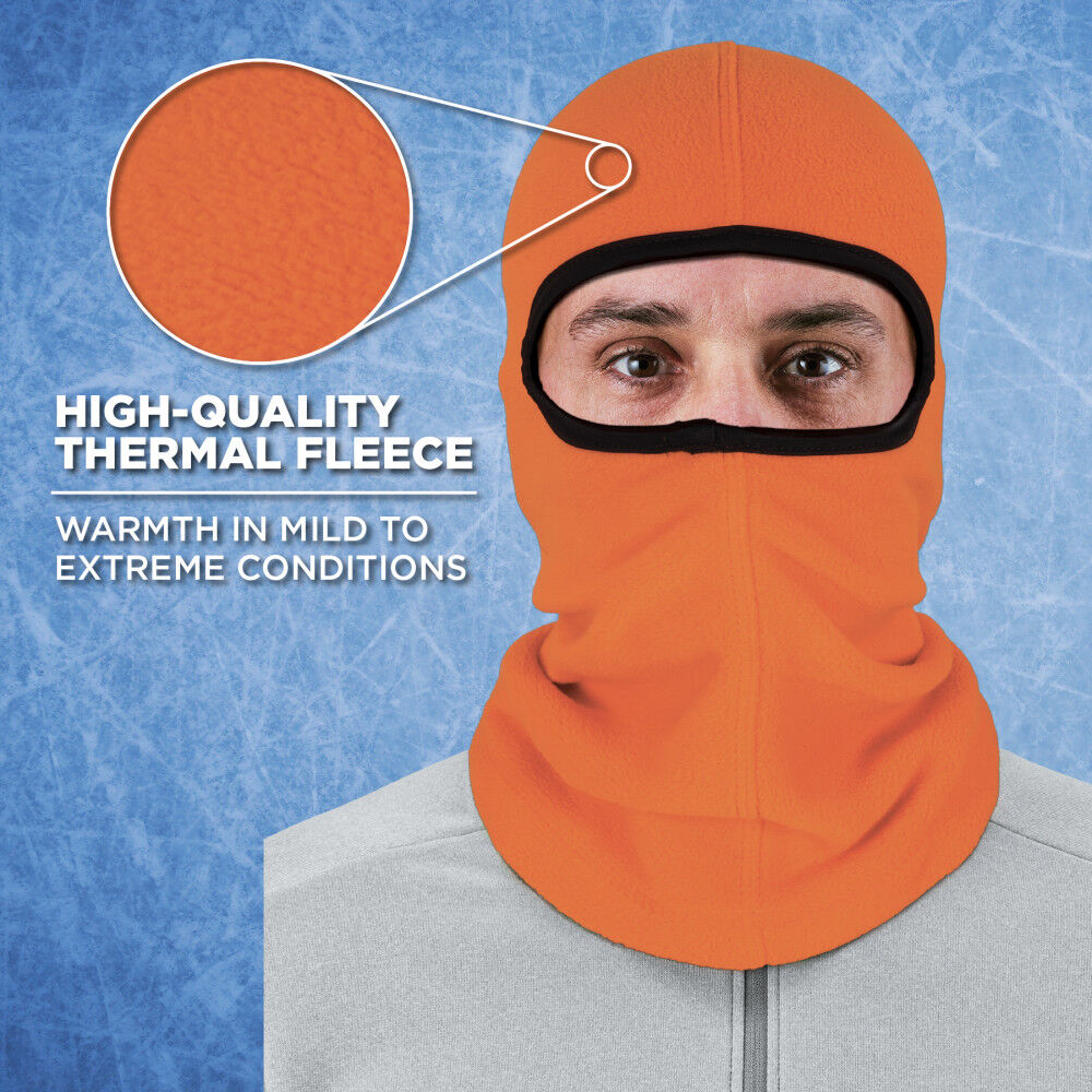 N-Ferno 6821 Orange Balaclava Face Mask - Fleece 16954