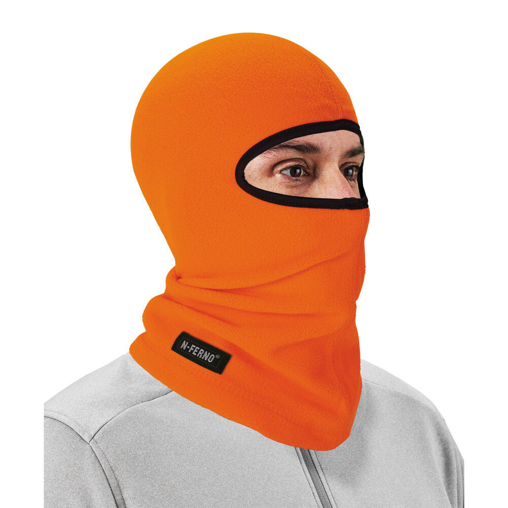 N-Ferno 6821 Orange Balaclava Face Mask - Fleece 16954