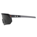 Polarized Safety Glasses, Matte Black Frame, Smoke Lens 55063E