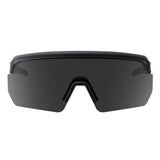 Polarized Safety Glasses, Matte Black Frame, Smoke Lens 55063E