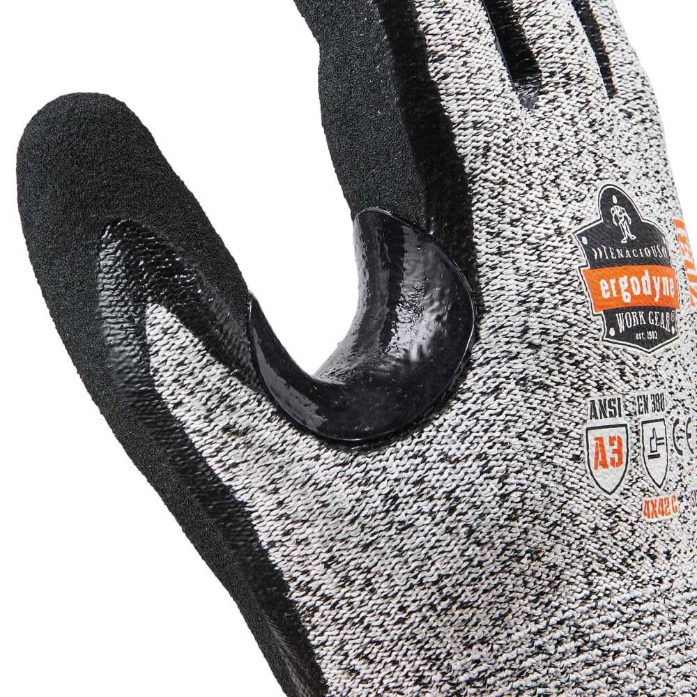 ProFlex 7031 Gloves ANSI A3 Nitrile Coated CR 2X Gray 17986