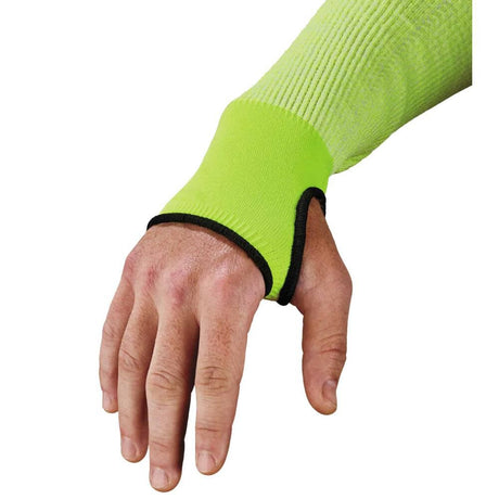 ProFlex 7941 PR Cut Resistant Arm Sleeve Pair 22in Lime 17945