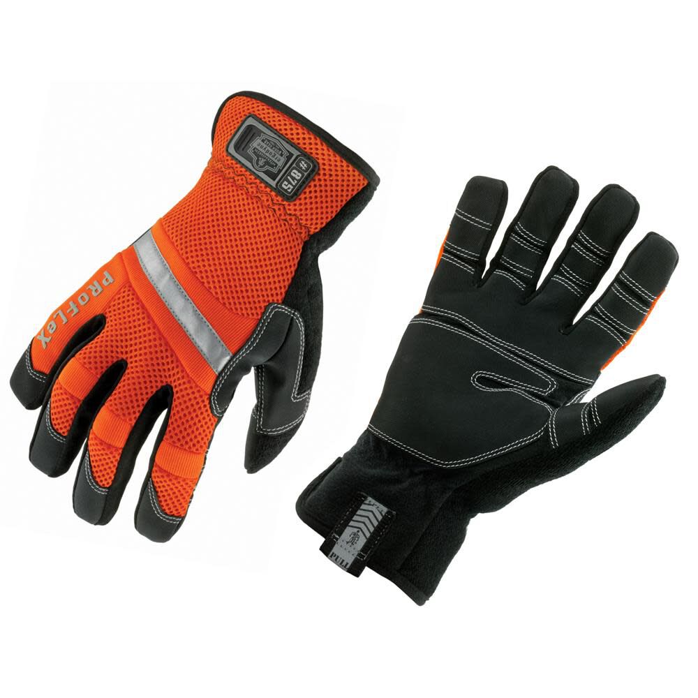 ProFlex 875 Hi-Vis Gauntlet Trades Gloves - Large 16404