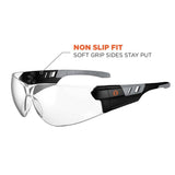 Safety Glasses Clear Lens Frameless 59100