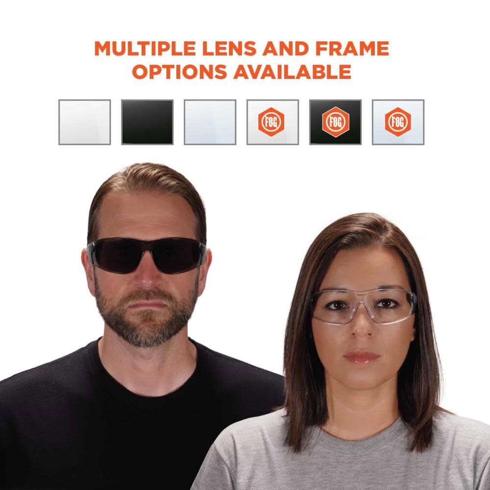 Safety Glasses Clear Lens Frameless 59100