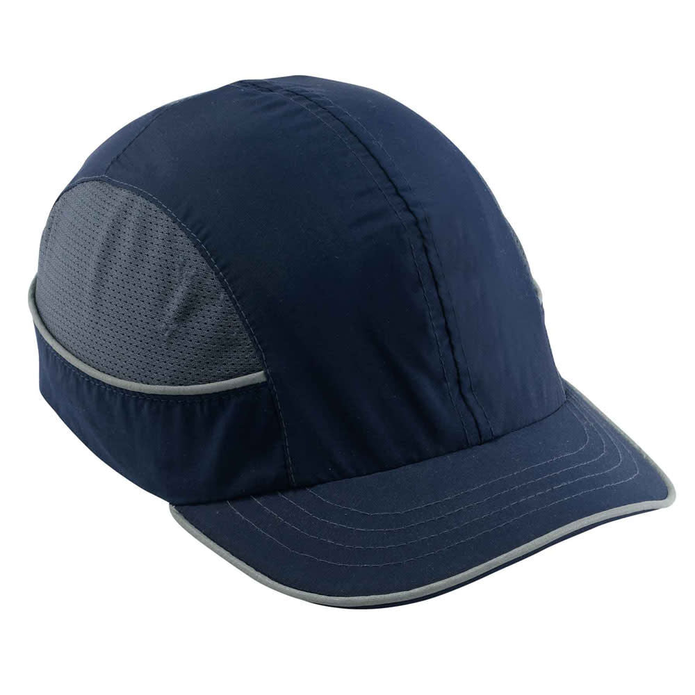 Skullerz 8950 Navy Short Brim Bump Cap 23343