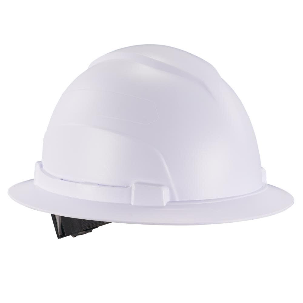 Skullerz 8969 White Lightweight Full Brim Hard Hat Class E 60229