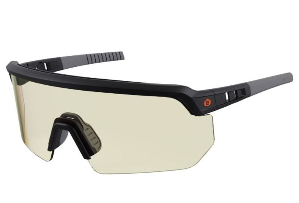 Skullerz AEGIR Safety Glasses In Outdoor Lens Matte Black Frame Anti-Fog 55004