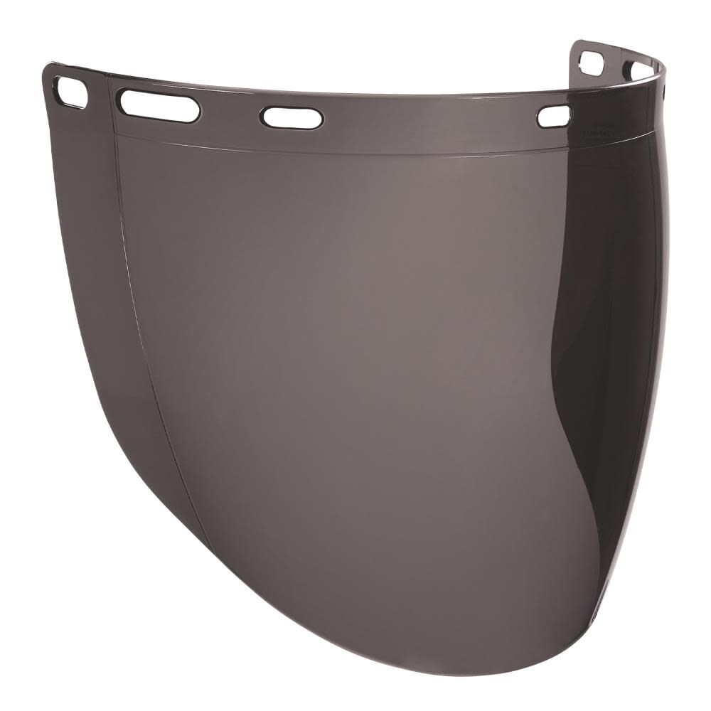 Smoke Face Shield Replacement for Cap-Style Hard Hat & Safety Helmet 60250