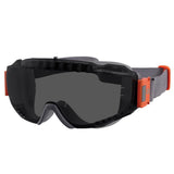 Smoke Lens Gray OTG Safety Goggles Neoprene Strap 60303