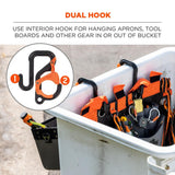 Squids 3in Locking Aerial Bucket Hook 2pk 19279