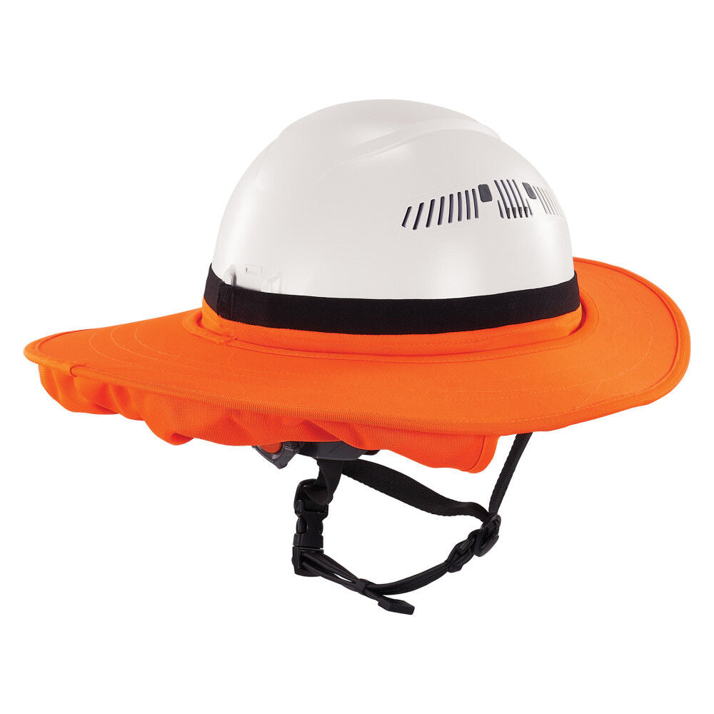 Universal Hard Hat Brim with Neck Shade, Orange 12722