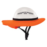 Universal Hard Hat Brim with Neck Shade, Orange 12722