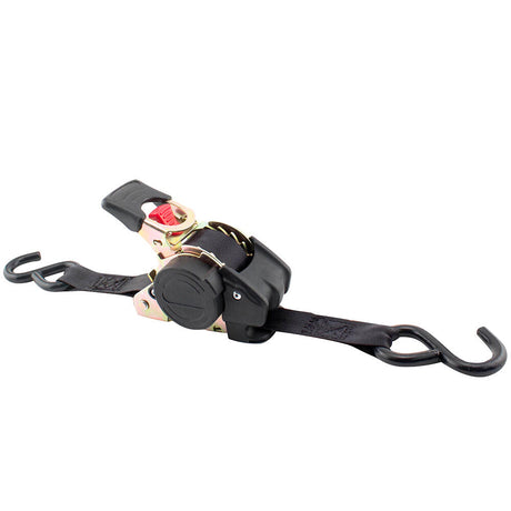 1200lbs Retractable Ratchet Straps 1 in x 10 ft 34415