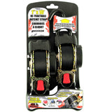 1200lbs Retractable Ratchet Straps 1 in x 10 ft 34415