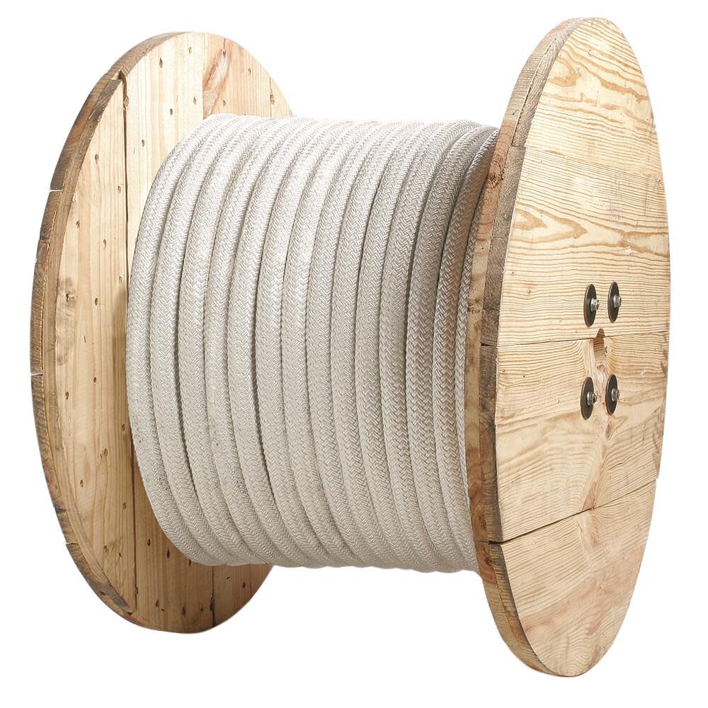 Rope 1/4 Ft X 600 Ft Double Braid Nylon Rope DBN080600