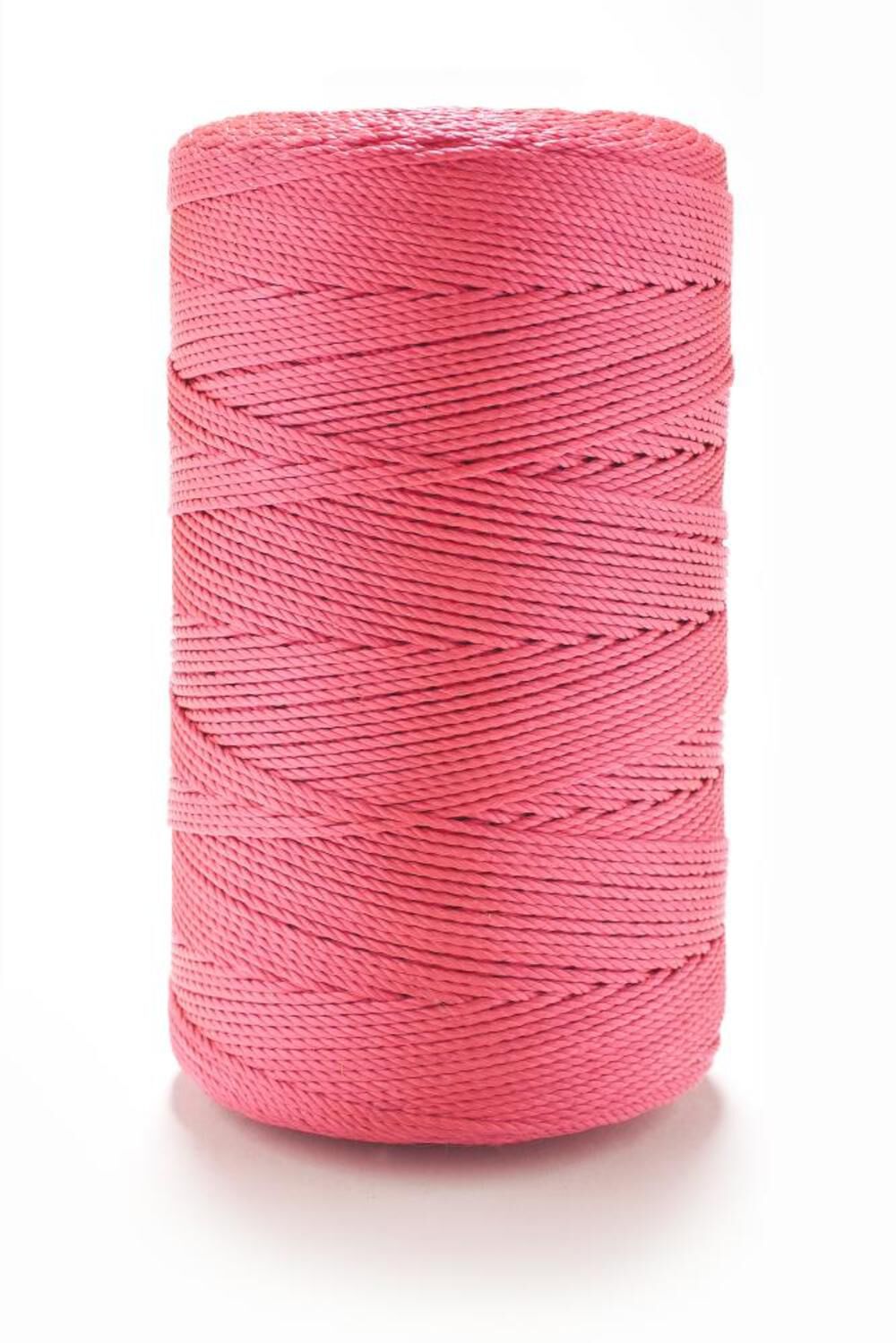 Braided Pink Nylon Seine Twine #18 x 250' BSTP0250