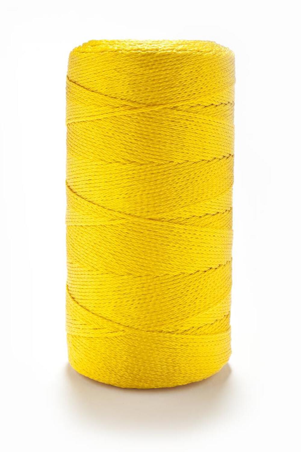 Braided Yellow Nylon Seine Twine #18 x 1000' BSTY1000