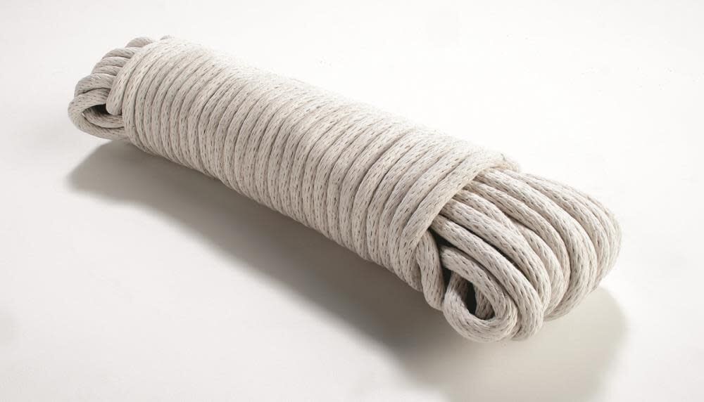 Cotton Sash Cord 1/4 X 100' SBCS080100