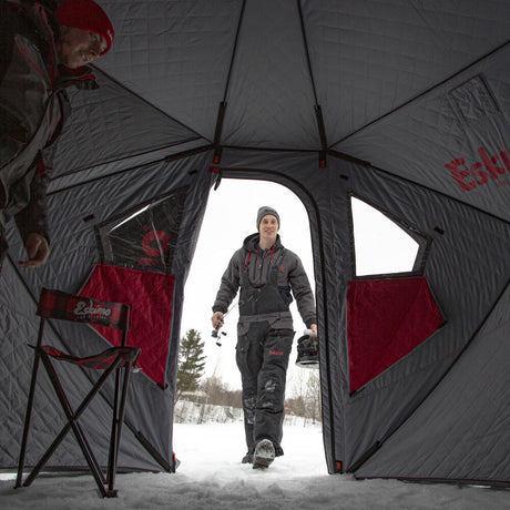 Outbreak 250 XD with Storm Shield Fabric Portable Ice Fishing Shelter 40250