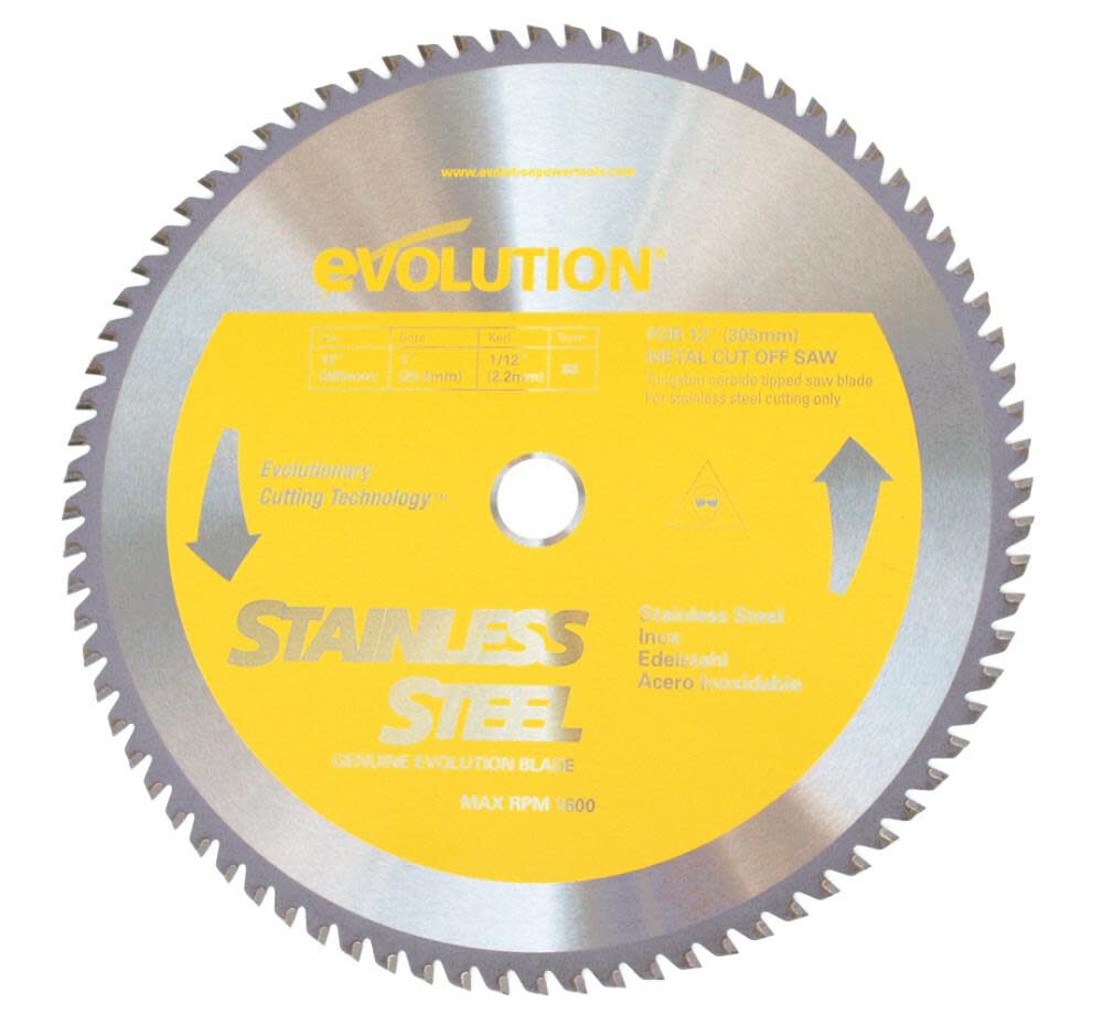 12-in 80-Tooth Tungsten Carbide-tipped Steel Circular Saw Blade 12BLADESSN