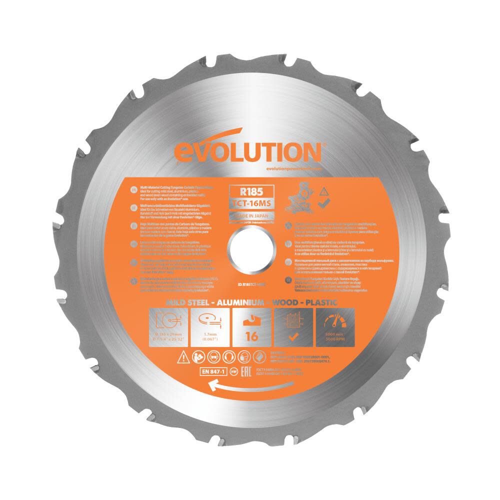 7-1/4 in. 20-T Multi-Material Miter Saw Blade RAGEBLADEX