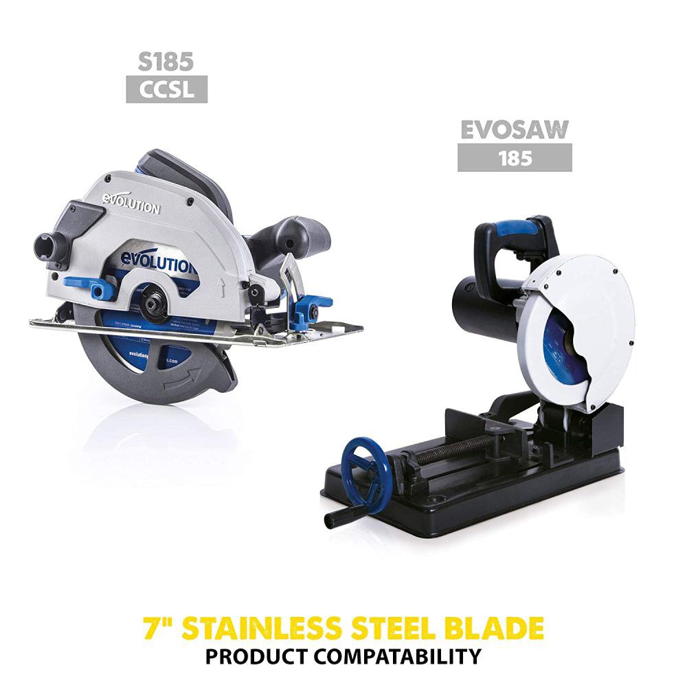 7in x 48T Stainless Steel Cutting Circular Saw Blade 180BLADESSN