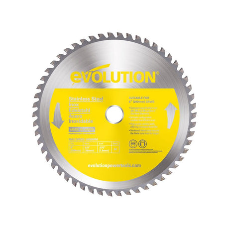 8in x 54T Stainless Steel Cutting Circular Saw Blade 8BLADESSN